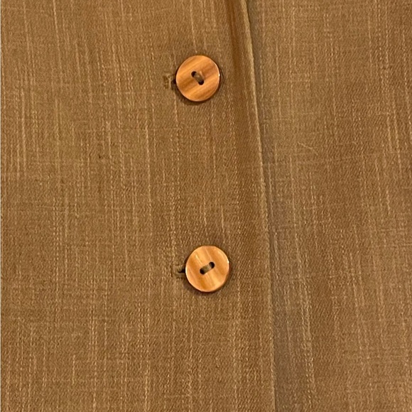 Travis Ayer’s Size 14 Brown Two-Piece Skirt Suit Set - Picture 4 of 8